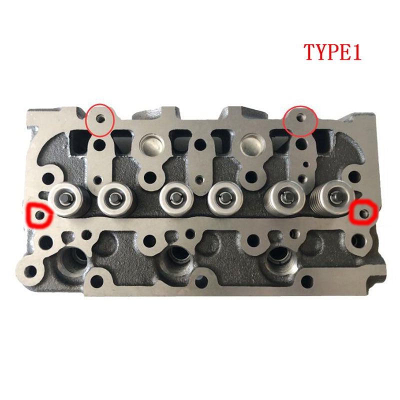 Complete Cylinder Head for Kubota Engine D782 D782-E4 Mower ZD18 ZD21 ZD221 ZD321 ZD1011 ZD1011-3