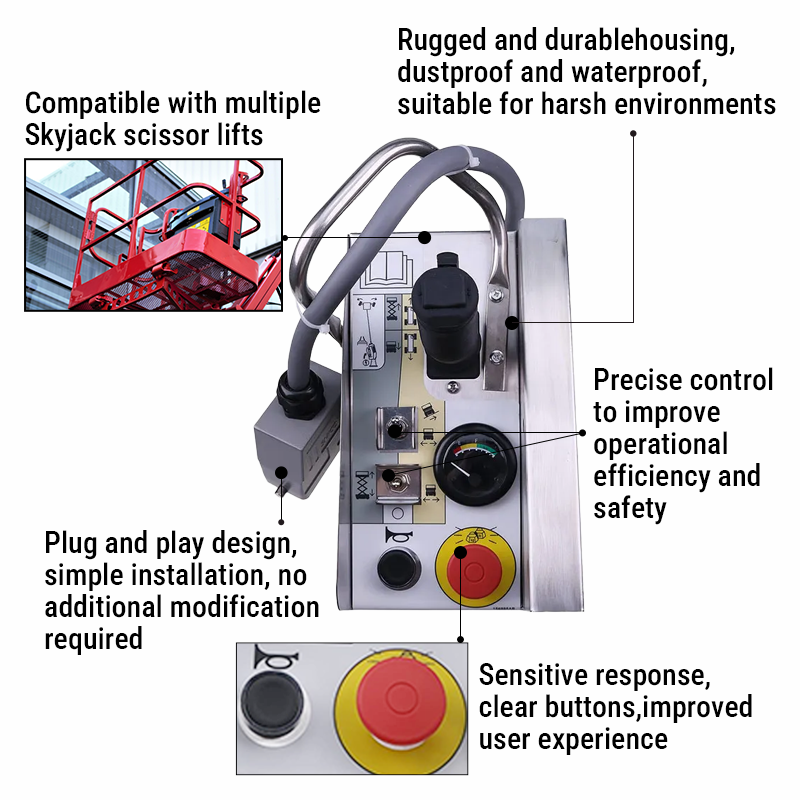 Control Box 156879 for SkyJack Scissor Lift SJII3215 SJII3219 SJIII3215 SJIII3219 SJIII3220 SJIII3226 SJIII4626 SJIII4632