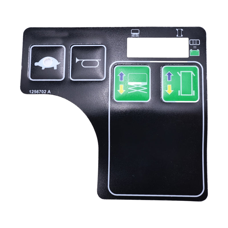 Control Box Decal 1256702GT for Genie GS-1530 GS-1532 GS-1930 GS-2032 GS-2046 GS-3246