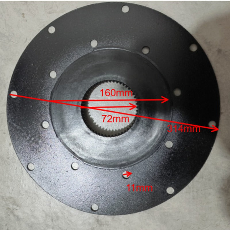 Coupling 22351720 for Ingersoll Rand Doosan Air PLAS JD 185 Compressor