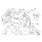 Cylinder Assembly YW333-00103 for Kubota Tractor M5040DT M5040F M5040HD M5140DT M5140F M6040DH M7040DH M7040F M7040HD