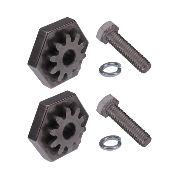 Deck Adjustment Gear Kit 917-04074 710-0528 936-0119 for Cub Cadet MTD Troy-Bilt Craftsman Yard Machines Bolens White Outdoor Lawn Tractor Mower