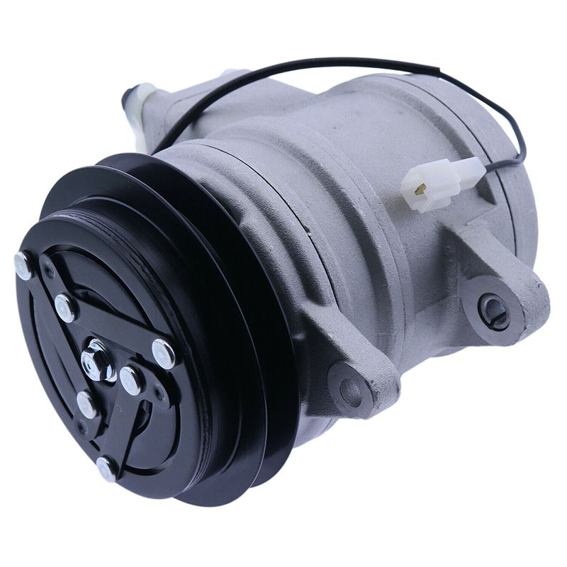 Delphi SP10 A/C Compressor with Single Groove 12volt Cluch for Mahindra Tractor 4510 5010 2538 6010 6110