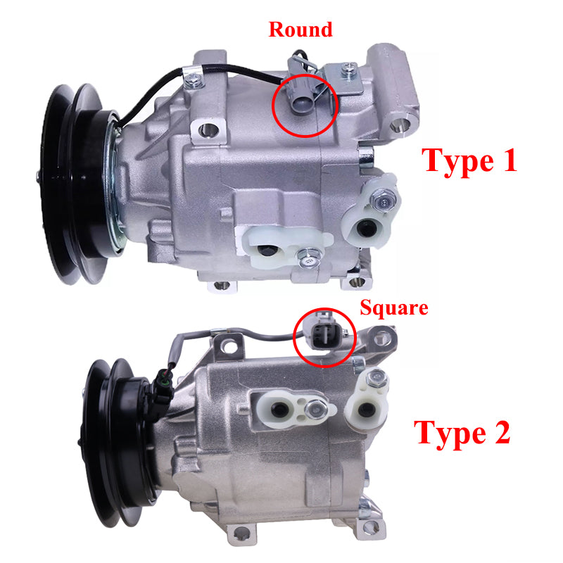 SCSA06C Air Conditioning Compressor MIA10078 for John Deere Tractor 3320 3520 3720 3033R 3038R 3039R