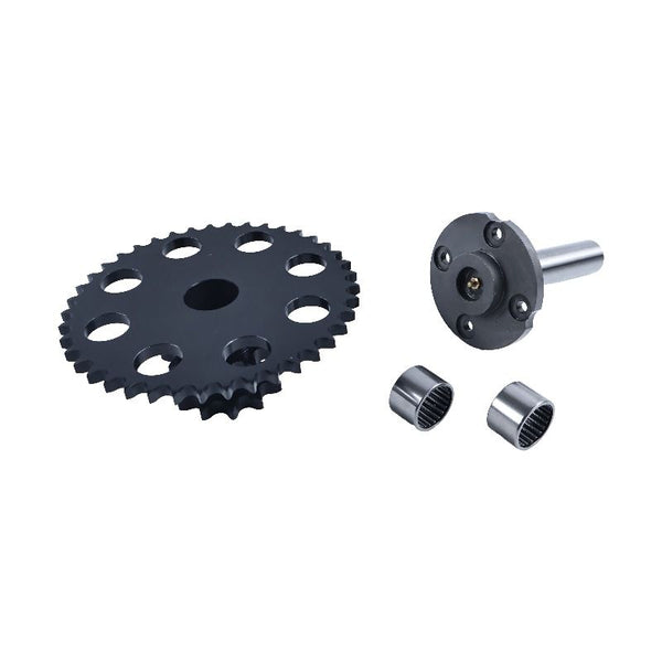 Drive Chain Cluster Sprocket Set D76529 D124607 D64175 for CASE Loader 1845 1845B 1845C 1845S