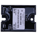 Dual Solid State Relay SSR 4-15VDC Input 280VAC 40A D2440D-10 Random Turn On