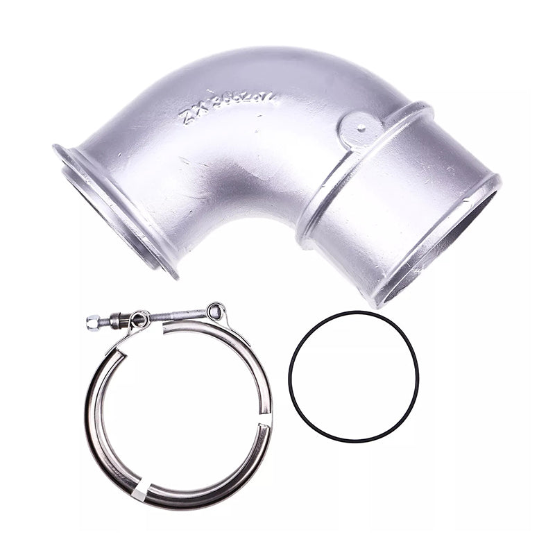 Elbow With Clamp And O-Ring 3682674 for Cummins Engine ISX