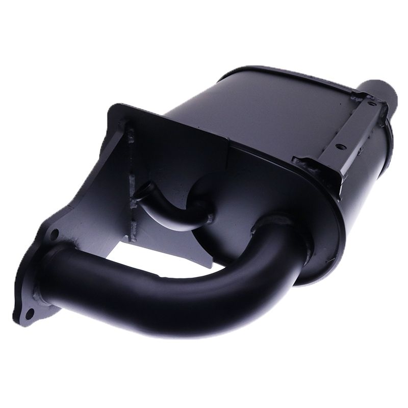 Exhaust Box Silencer Muffler 128H2997 for JCB 3C 3CX 3D 3DX 4C 4CN 4CX Backhoe Loader