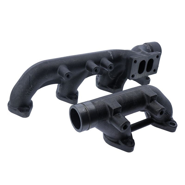 Exhaust Manifold 3943844 & 3937477 for Cummins Engine SQL9  Hyundai  Loader HL770-7