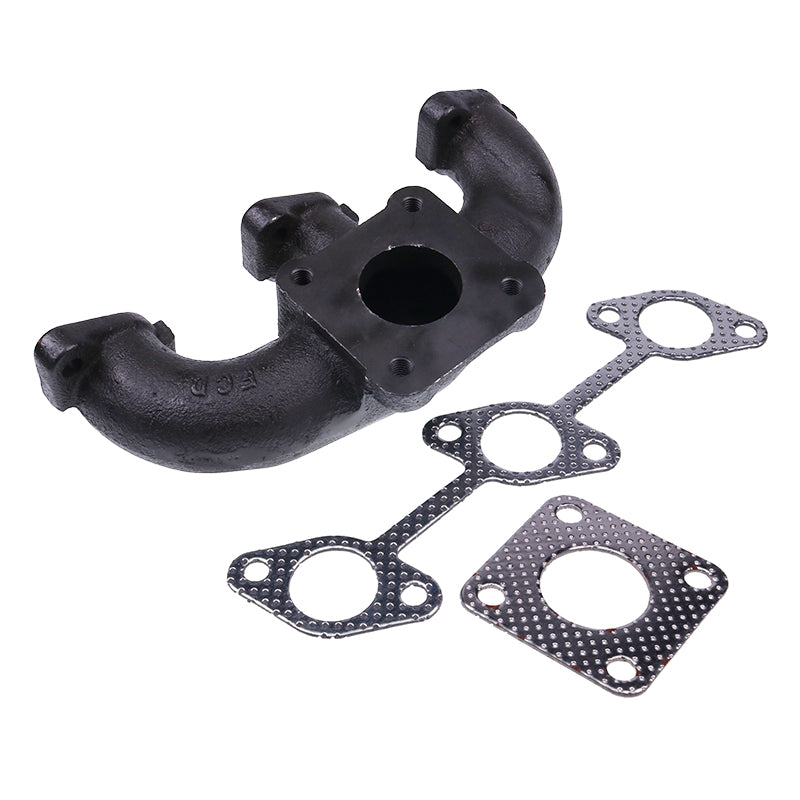 Exhaust Manifold With Gaskets 16265-12312 for Kubota Engine D905 D1005 D1105 Tractor B1700D B21 B2100D B2100E B2400D B2400E B26 B7500D B7510D
