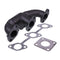 Exhaust Manifold With Gaskets 16265-12312 for Kubota Engine D905 D1005 D1105 Tractor B1700D B21 B2100D B2100E B2400D B2400E B26 B7500D B7510D