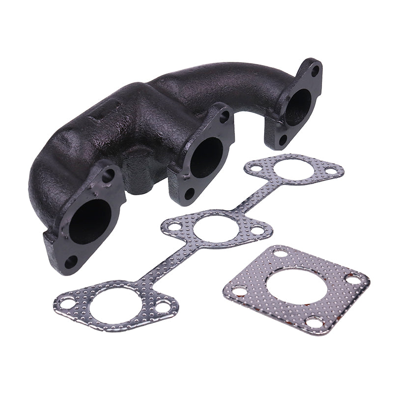 Exhaust Manifold With Gaskets 16265-12312 for Kubota Engine D905 D1005 D1105 Tractor B1700D B21 B2100D B2100E B2400D B2400E B26 B7500D B7510D