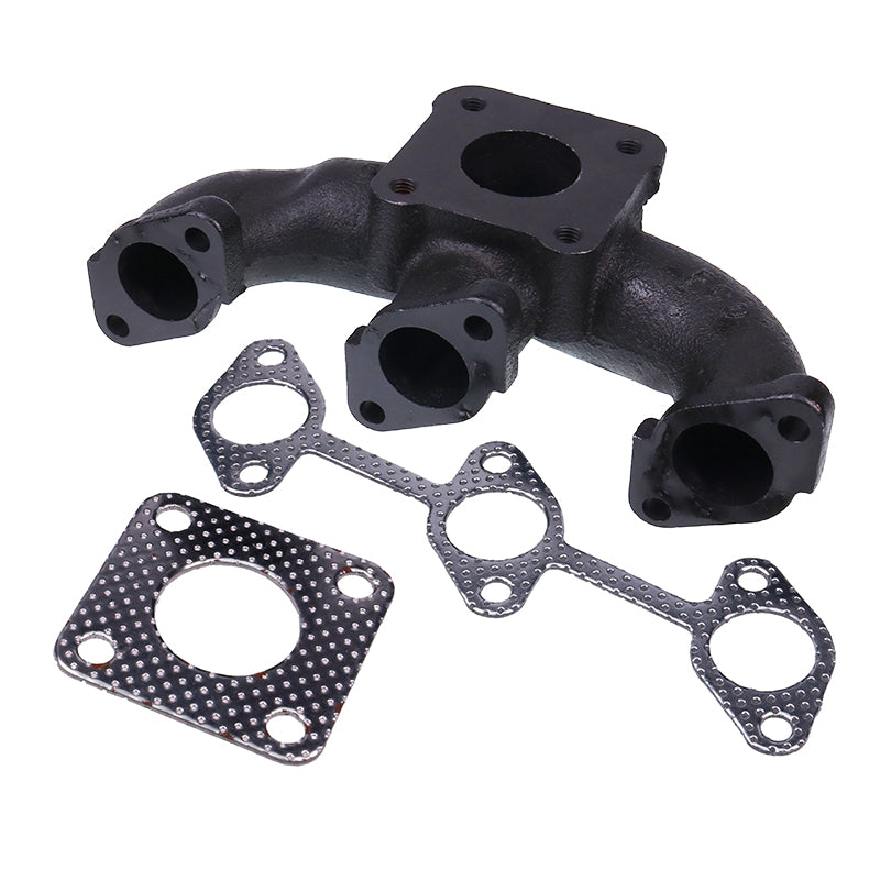 Exhaust Manifold With Gaskets 16265-12312 for Kubota Engine D905 D1005 D1105 Tractor B1700D B21 B2100D B2100E B2400D B2400E B26 B7500D B7510D