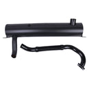 Exhaust Muffler 7100840 With Pipe 6701151 for Bobcat Loader S130 S150 S160 S175 S185 T140 751 753 763 773 7753
