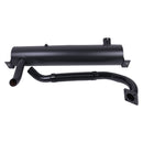 Exhaust Muffler 7100840 With Pipe 6701151 for Bobcat Loader S130 S150 S160 S175 S185 T140 751 753 763 773 7753