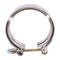 Exhaust Tube Turbo Outlet V Band Clamp 3903652 for Cummins Engine 4B3.9 6B5.9 6BT 5.9 89-02 Dodge Ram 2500 3500