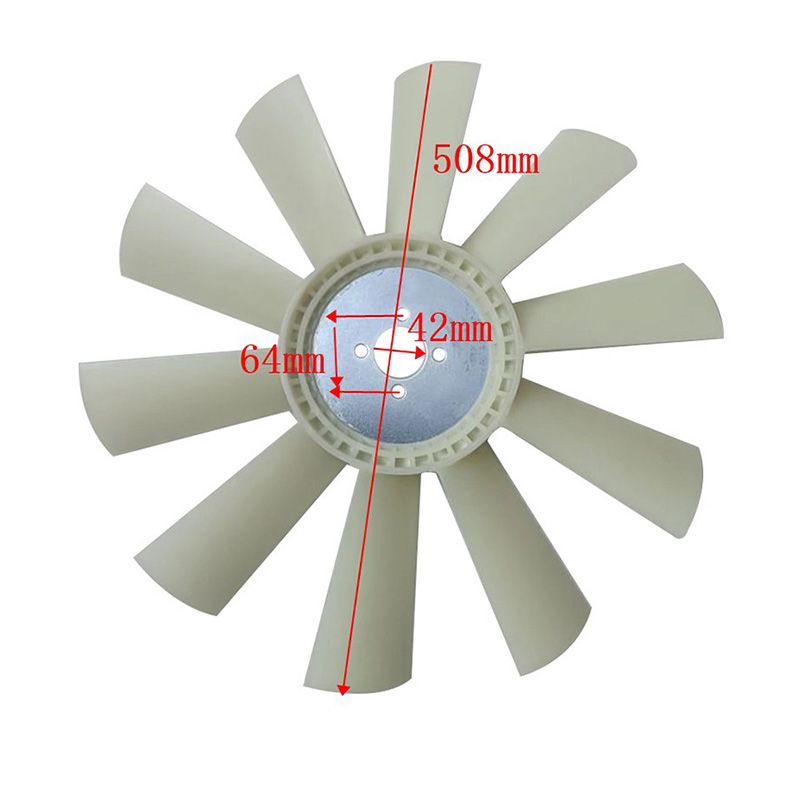 Fan 262/36800 for JCB Loader 4C 3CX444 411 416 415 425 412S
