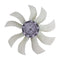 Fan 47430287 for CASE SR210 SR220 SR240 SR250 SV250 TR270 New Holland C227 C232 C237 C238 C327 C332 L325 L223 L321 L330 Loader