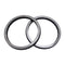 Floating Seal 4092483 for Hitachi Excavator EX60 EX75UR UH031 UH033 UH041 UH043 EX60G EX75UR-3 UH033SR