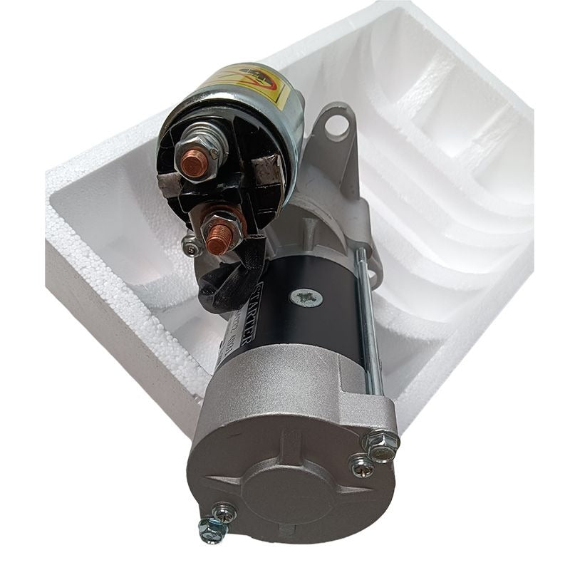 For Caterpillar Excavator CAT E70 E70B Mitsubishi Engine 4D31 4D32 Starter Motor 8S-9096 M2T64272 ME017004