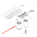 Fuel Filter 47450037 for FPT/Iveco Engine F5DFL4131 F5DFL413B F5DFL463C F5DGL463B CASE Tractor Farmall 100C 80N 90C