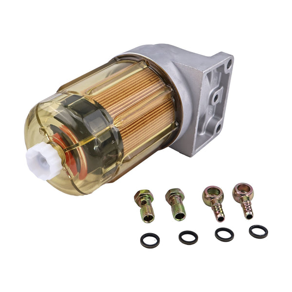 Fuel Filter Assembly 87379042 KHH12020 for CASE Excavator CX130B CX130C CX135SR CX160B CX160C CX210B CX240B CX250C CX290B CX300C