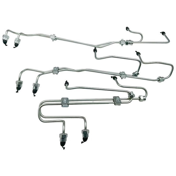 Fuel Injection Line Kit for Caterpillar CAT Engine 3406B Loader 980C 980G 980F