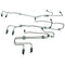 Fuel Injection Line Kit for Caterpillar CAT Engine 3406B Loader 980C 980G 980F