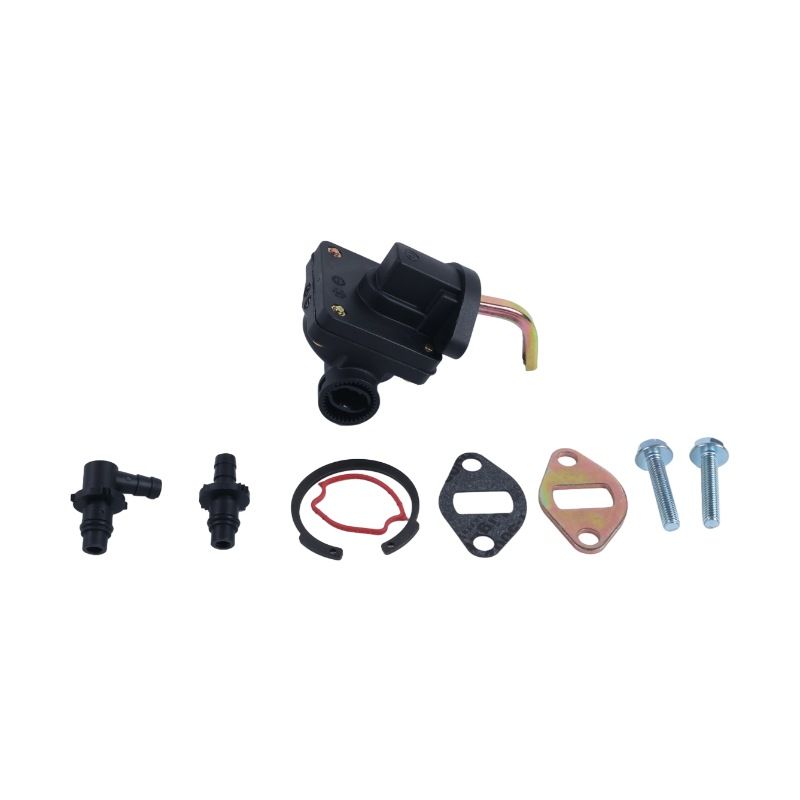 Fuel Pump with Fitting Kit AM133627 for John Deere LX173 GT225 LT133 LT155 LTR150 LX173 L110