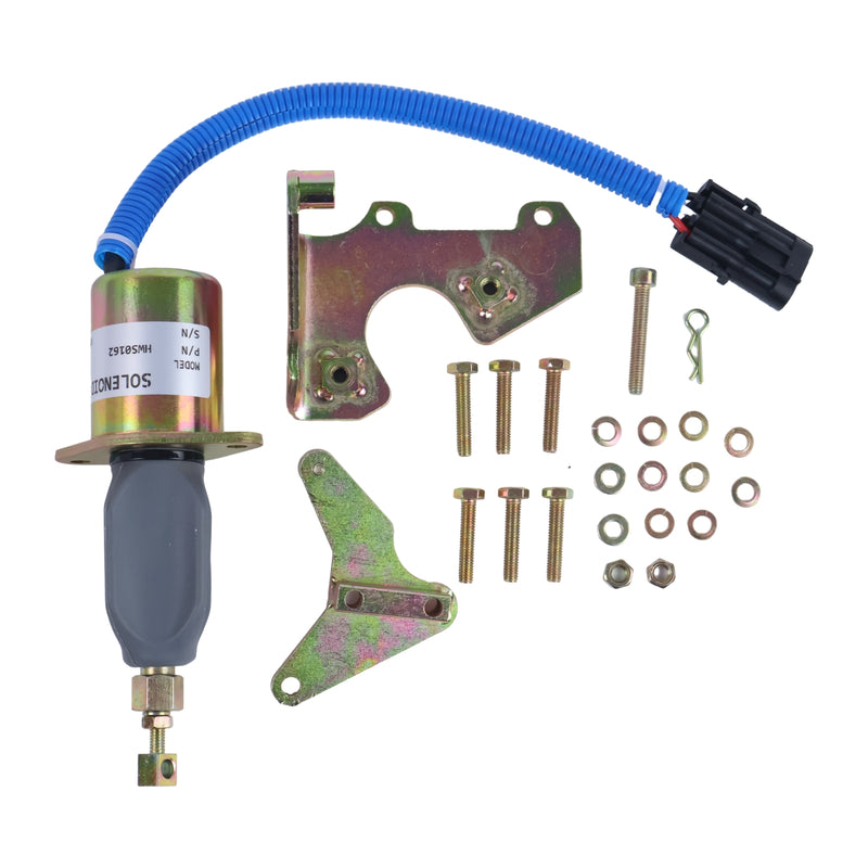 Fuel Shut off Solenoid SA-4026-12 3931195 for Cummins 5.9L 8.3L Engines Ford Truck F700 F800