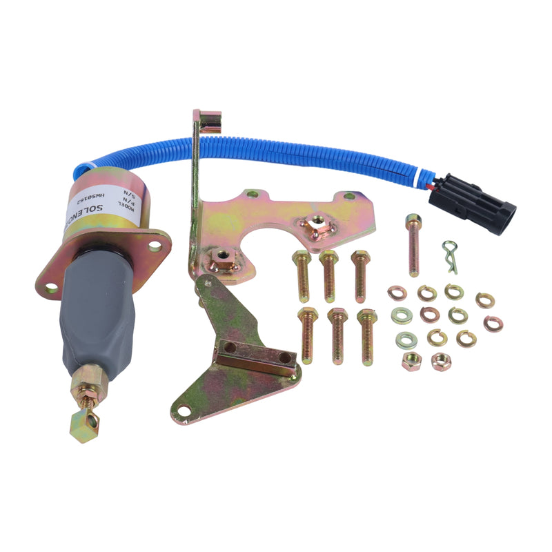 Fuel Shut off Solenoid SA-4026-12 3931195 for Cummins 5.9L 8.3L Engines Ford Truck F700 F800