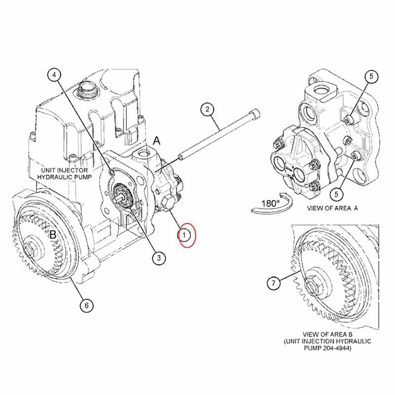 Fuel Transfer Pump 326-1006 for Caterpillar CAT Engine C9 Excavator 324D 325D 326D L 328D LCR 329D 330C 330D 336D M325D MH