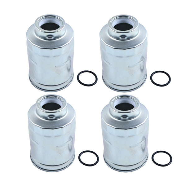 4 Pieces Fuel Filter ED0021753180-S for Kohler Lombardini Engine KDI2504TCR KDI3404TCR