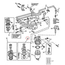 Fuel Filter Seal Kit RE516553 for John Deere 6059 6068 4039 4045 3.9L 4.5L 5.9L 6.8L Engine 230 1450 1470 1570 1450CWS 1200 1400 300D