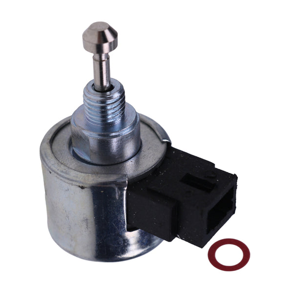 Fuel Shut-Off Solenoid AM134099 for John Deere Tractor 107H 125 135 145 L111 L118 L120 L2048 2548 Zero Turn Mower Z245 Z425