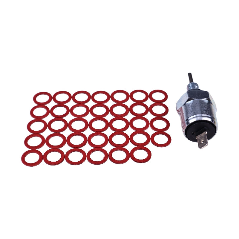 Fuel Shutoff Solenoid M120522 for Kawasaki FC420V FC540V John Deere 170 175 180 185 240 245 260 265 285 320 325 335 345 LX172 LX173 LX176 LX178