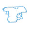 Gear Case Gasket 1A021-04130 for Kubota Engine V2203 D1703 D1803 V2003 Tractor L2800F L3130F L3240F L4300DT L4400F