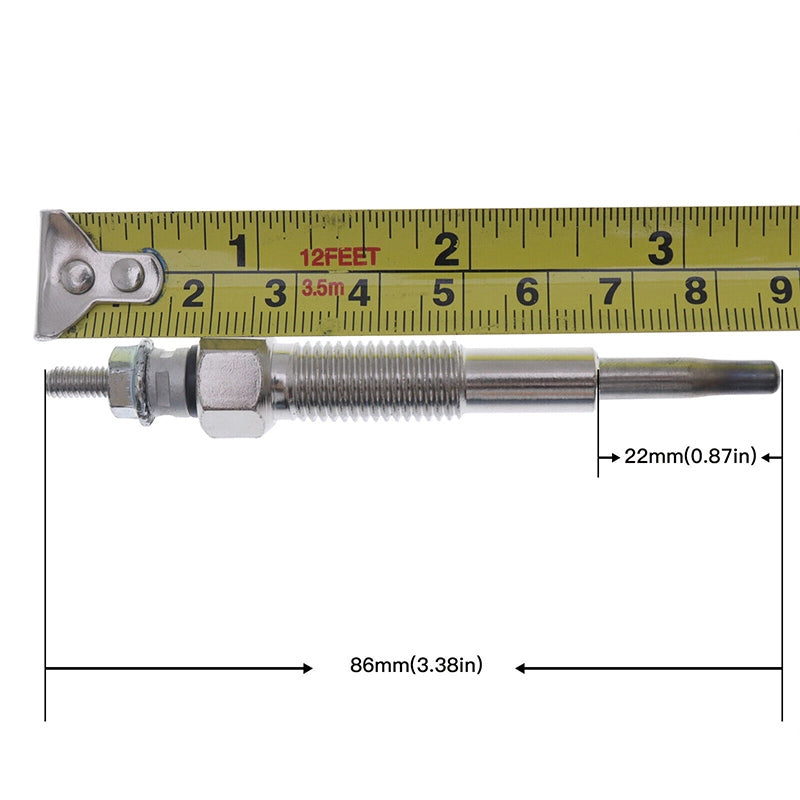 Glow Plug 172-4585 for Caterpillar CAT CB22B CB24B CB32B CB34B CB34B XW CC24B CC34 Engine 3003 3013 3013C 3014 3024 3024C C1.1 C1.5 C2.2