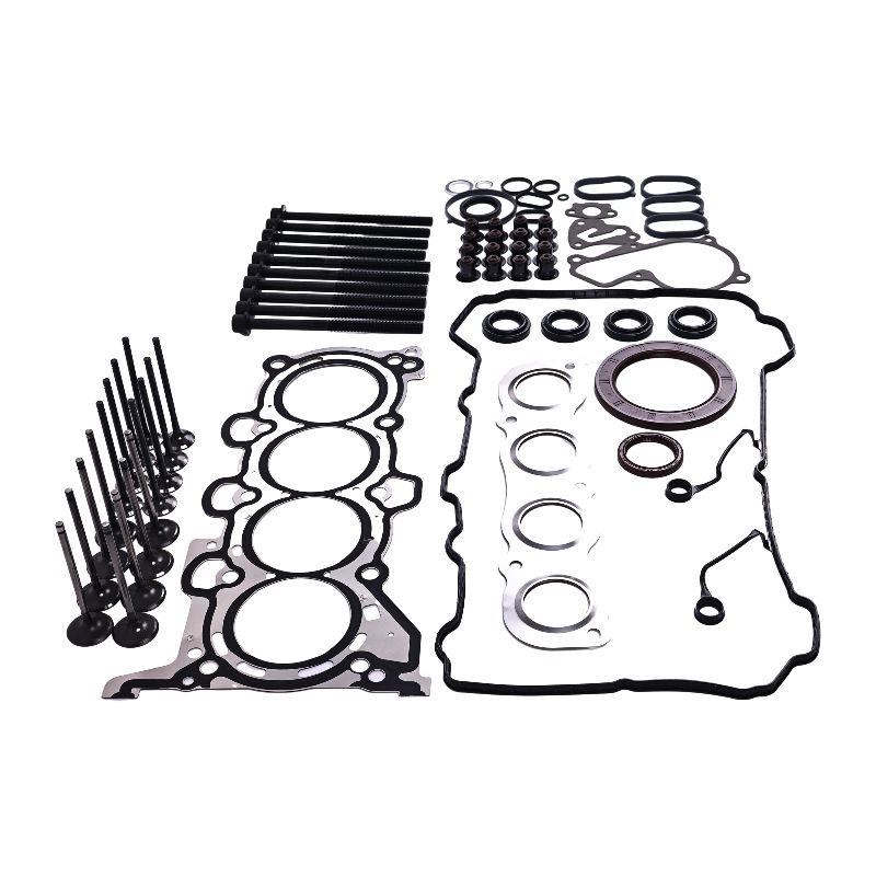 Head Gasket Set W/Bolts & Intake Exhaust Valves ES72486 HGB193 for Hyundai Kia Engine 1.8L 2.0L