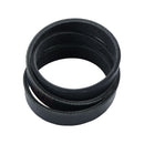Heat-Resistant Durable Wear-Proof Fan Drive Belt for Kubota Loader SVL65-2 SVL75 SVL75-2 SVL75-2C SVL75C EPDM Polyester Thread Replaces OEM 1J755-97012