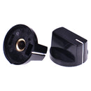 2 Pieces Heater Temp Control Switch Knob 6675177 for Bobcat 751 753 763 773 863 864 873 883 S175 S185 S205 S220 S595 T595 T630 E35 E25 329 E42 E55