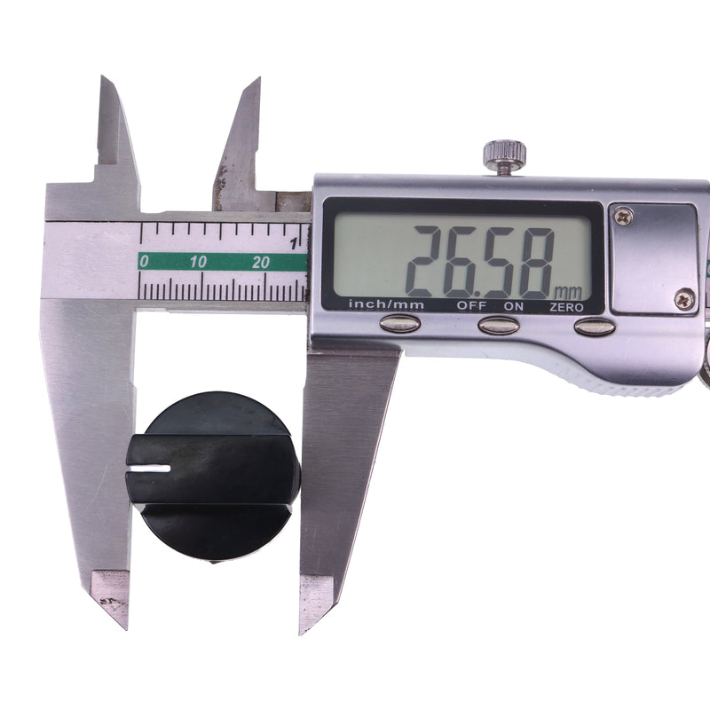 2 Pieces Heater Temp Control Switch Knob 6675177 for Bobcat 751 753 763 773 863 864 873 883 S175 S185 S205 S220 S595 T595 T630 E35 E25 329 E42 E55