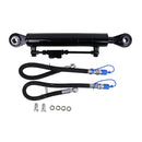 Hydraulic Top Link Cat. 2-2 with Locking Block 22 3/8" - 33 1/2 with 2 Pieces Hose 2-Way Check Valve Cylinder for Tractor Excavator