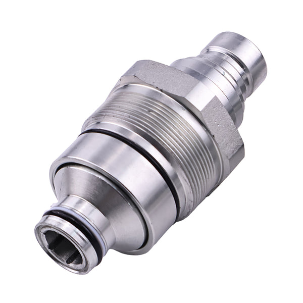 Hydraulic Quick-Connect Coupler AT406474 for Yanmar Engine 4TNV84T John Deere Loader 320E 323E 328E 326E 329E 332E 318E 333E 319E