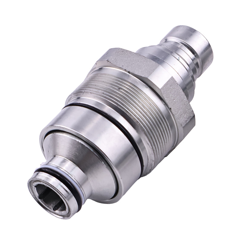 Hydraulic Quick-Connect Coupler AT406474 for Yanmar Engine 4TNV84T John Deere Loader 320E 323E 328E 326E 329E 332E 318E 333E 319E