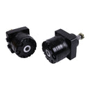 2 Pieces Hydraulic Motor Kit 112-8357 112-8358 for Exmark LXS25KD665 LXS29LKA725 LZDS902K605 Toro 72264TE 72265TE 72266 74253 74254 74264