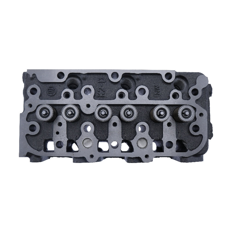 Engine D1105 Complete Cylinder Head with Valves for Kubota Tractor B21 B2100 B2320 B2400 B2401 B26 B2601 B2620 B2630 B7500 B7510 BX2660 BX2670 BX2680