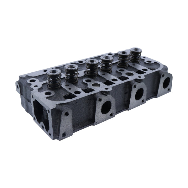Engine D1105 Complete Cylinder Head with Valves for Kubota Tractor B21 B2100 B2320 B2400 B2401 B26 B2601 B2620 B2630 B7500 B7510 BX2660 BX2670 BX2680