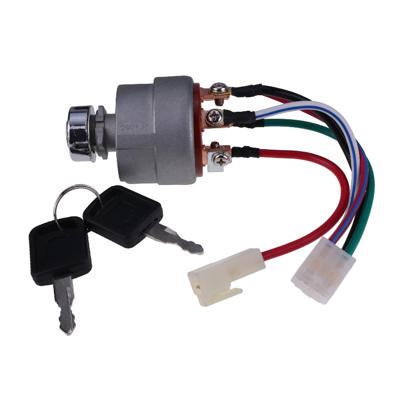 Ignition Switch 194215-52110 for Yanmar Engine 2TNV70 3TNE68 3TNV76 4TNE88 Tractor FX20 FX24D FX28 FX32D FX42 Generator EG100I EG140I&nbsp;