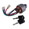 Ignition Switch 194215-52110 for Yanmar Engine 2TNV70 3TNE68 3TNV76 4TNE88 Tractor FX20 FX24D FX28 FX32D FX42 Generator EG100I EG140I&nbsp;